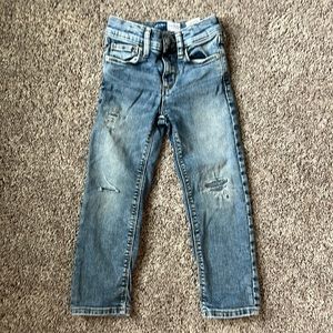 Toddler boys size 4T Old Navy Karate Skinny adjustable waist Jeans